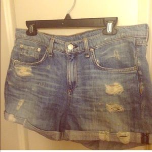 Rag and Bone boyfriend shorts